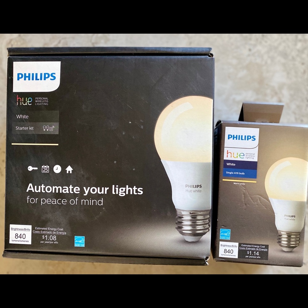 Philips Hues LED automated smart Home lights